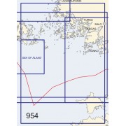 SF 954 sjökort Finland Pohjois-Itämeren itäosa, Norra Östersjön, östra delen